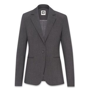 Anne Klein Notch Collar One Button Blazer